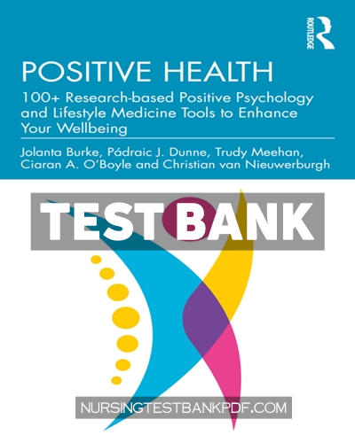 9781000645996-TEST-BANK Test Bank for Positive Health 1st Edition by Burke