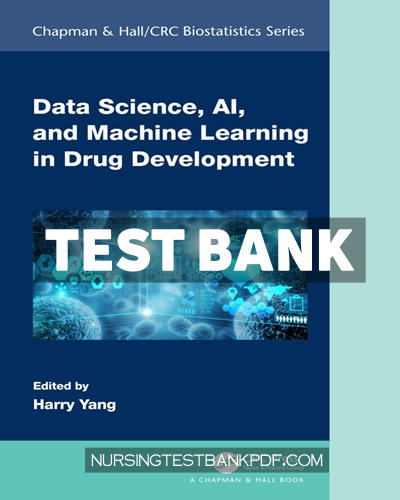 9781000652697-TEST-BANK Test Bank for Data Science AI and Machine Learning in Drug Development 1st Edition by Yang