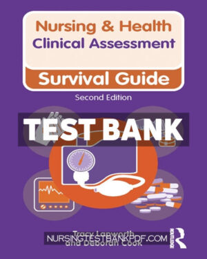 Test Bank for Clinical Assessment 2nd Edition by Lapworth