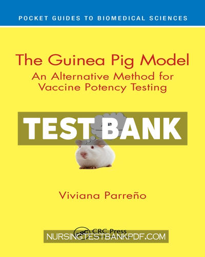 9781000850635-TEST-BANK Test Bank for The Guinea Pig Model 1st Edition by Parreño