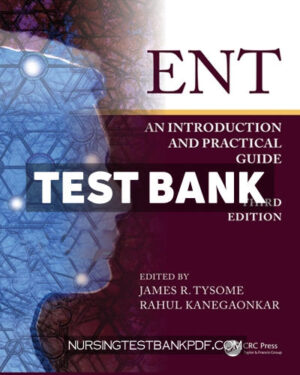 Test Bank for ENT 3rd Edition by CRC Press