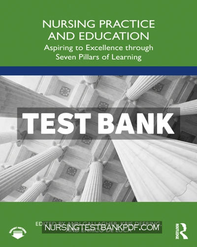 9781000990324-TEST-BANK Test Bank for Nursing Practice and Education 1st Edition by Gallagher
