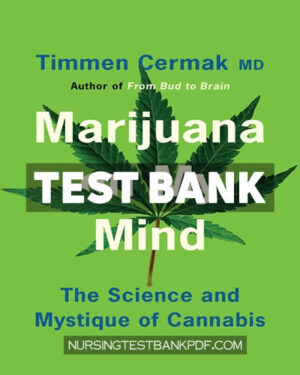 Test Bank for Marijuana on My Mind by Cermak