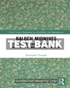 Test Bank for Baloch Midwives 1st Edition by Towghi