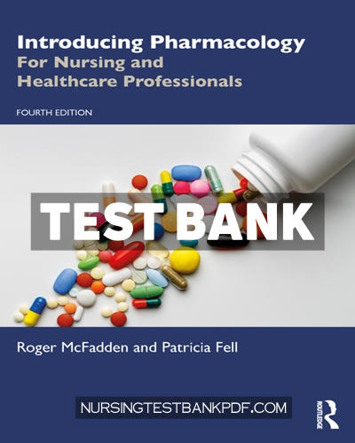 9781040108192-TEST-BANK Test Bank for Introducing Pharmacology 4th Edition by McFadden