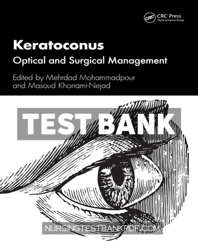 9781040124390-TEST-BANK Test Bank for Keratoconus 1st Edition by Mohammadpour
