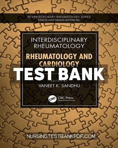 9781040133958-TEST-BANK Test Bank for Interdisciplinary Rheumatology 1st Edition by CRC Press