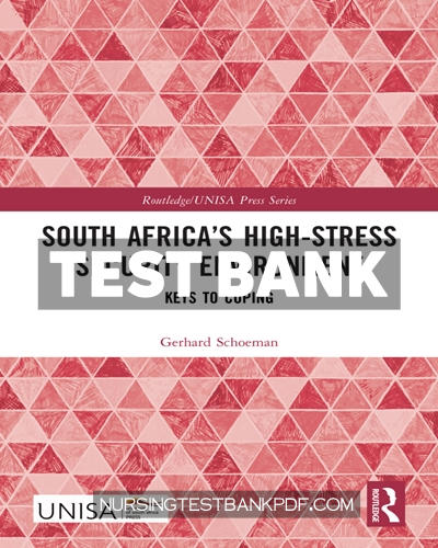 9781040135082-TEST-BANK Test Bank for South Africas High Stress Security Environment 1st Edition by Schoeman