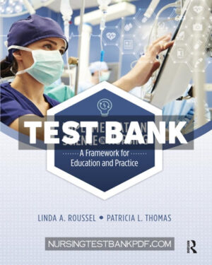 Test Bank for Implementation Science in Nursing 1st Edition by Roussel