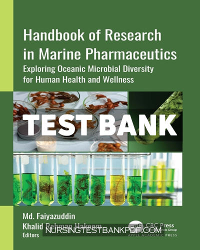 9781040164587-TEST-BANK Test Bank for Handbook of Research in Marine Pharmaceutics 1st Edition by CRC Press