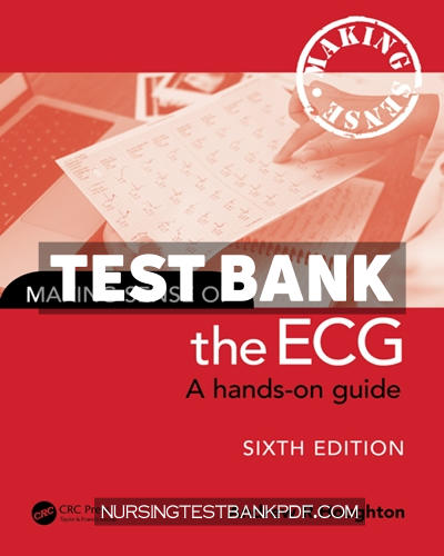 9781040225820-TEST-BANK Test Bank for Making Sense of the ECG 6th Edition by Houghton