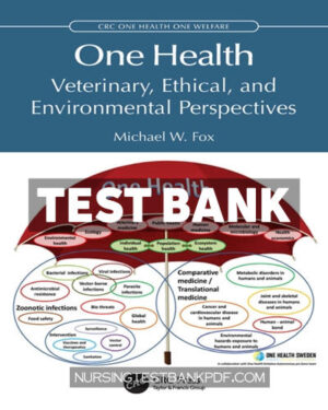 Test Bank for One Health 1st Edition by Fox