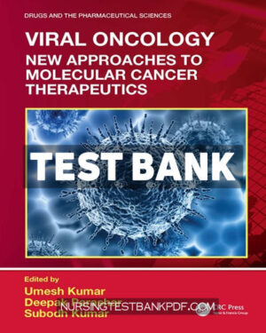 Test Bank for Viral Oncology 1st Edition by Kumar