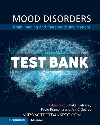 9781108585248-TEST-BANK Test Bank for Mood Disorders by Selvaraj