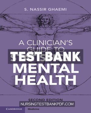 Test Bank for A Clinicians Guide to Statistics in Mental Health 2nd Edition by Ghaemi
