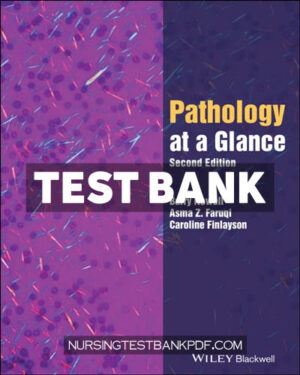 Test Bank for Pathology at a Glance 2nd Edition by Newell