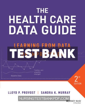 Test Bank for The Health Care Data Guide 2nd Edition by Provost