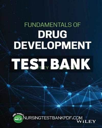 9781119691730-TEST-BANK Test Bank for Fundamentals of Drug Development 1st Edition by Barrett