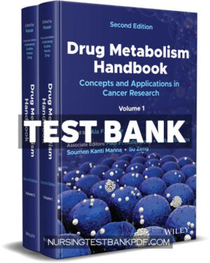Test Bank for Drug Metabolism Handbook 2nd Edition by Nassar