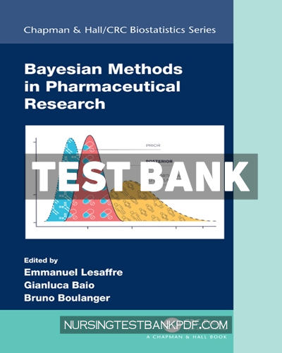 9781351718660-TEST-BANK Test Bank for Bayesian Methods in Pharmaceutical Research 1st Edition by Lesaffre