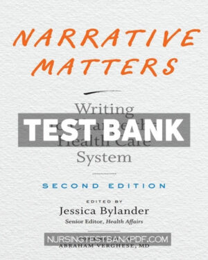 Test Bank for Narrative Matters 2nd Edition by JHUP