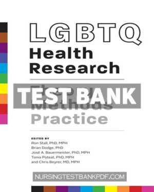 Test Bank for LGBTQ Health Research by JHUP