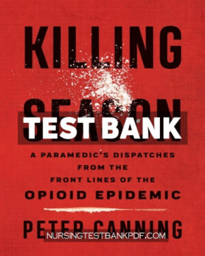 Test Bank for Killing Season by Canning