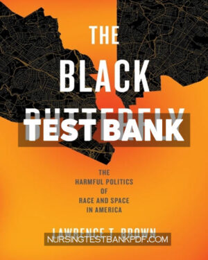 Test Bank for The Black Butterfly by Brown
