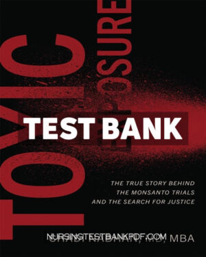 Test Bank for Toxic Exposure by Nabhan