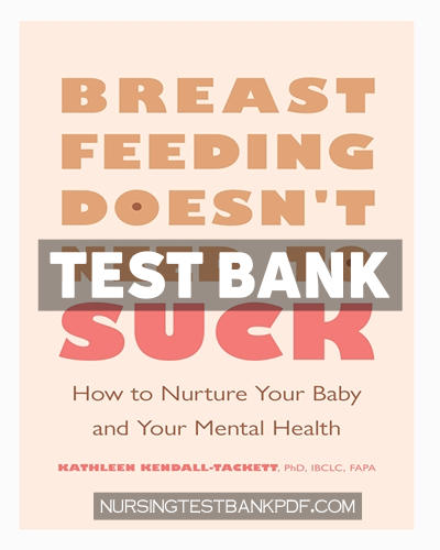 9781433839979-TEST-BANK Test Bank for Breastfeeding Doesnt Need to Suck by Kendall-Tackett