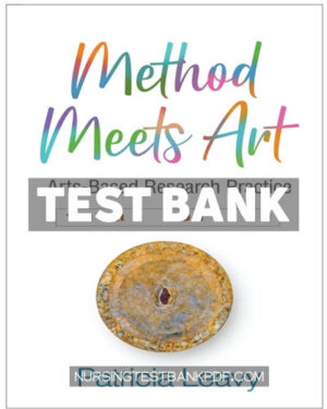 Test Bank for Method Meets Art 3rd Edition by Leavy