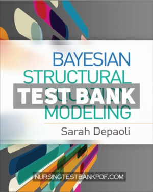 Test Bank for Bayesian Structural Equation Modeling by Depaoli