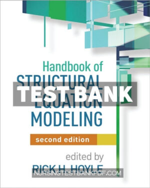 Test Bank for Handbook of Structural Equation Modeling 2nd Edition by Hoyle