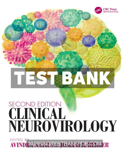 9781498733199-TEST-BANK Test Bank for Clinical Neurovirology 2nd Edition by Nath