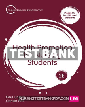 Test Bank for Health Promotion for Nursing Students 2nd Edition by Linsley