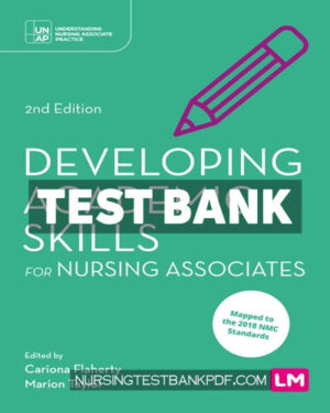 Test Bank for Developing Academic Skills for Nursing Associates 2nd Edition by Flaherty