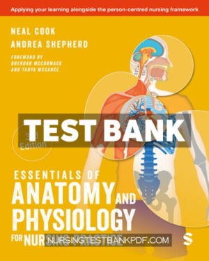 Test Bank for Essentials of Anatomy and Physiology for Nursing Practice 3rd Edition by Cook