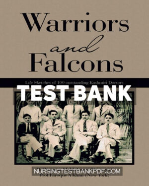 Test Bank for Warriors and Falcons by Makhdoomi