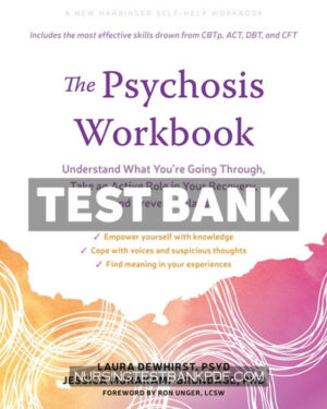 Test Bank for The Psychosis Workbook by Dewhirst