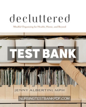 Test Bank for Decluttered by Albertini