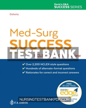 Test Bank for Med Surg Success 4th Edition by Doherty