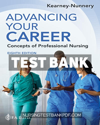 9781719650106-TEST-BANK Test Bank for Advancing Your Career 8th Edition by Kearney-Nunnery