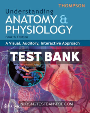 Test Bank for Understanding Anatomy & Physiology 4th Edition by Thompson