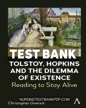 Test Bank for Reading to Stay Alive by Dowrick