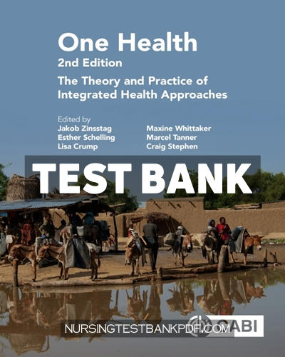 9781789242584-TEST-BANK Test Bank for One Health 2nd Edition by Zinsstag