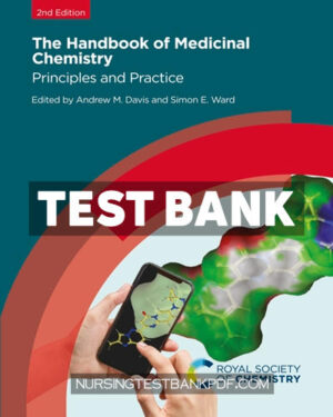 Test Bank for Handbook of Medicinal Chemistry 2nd Edition by Royal Society of Chemistry