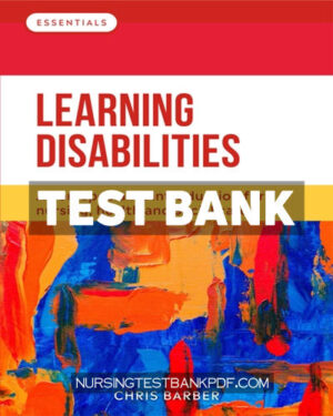 Test Bank for Learning Disabilities by Barber