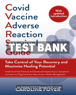 Test Bank for Covid Vaccine Adverse Reaction Survival Guide by Pover