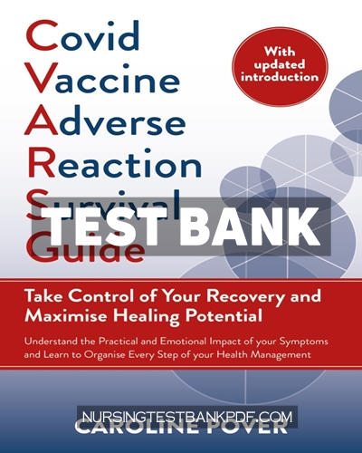 9781915294272-TEST-BANK Test Bank for Covid Vaccine Adverse Reaction Survival Guide by Pover