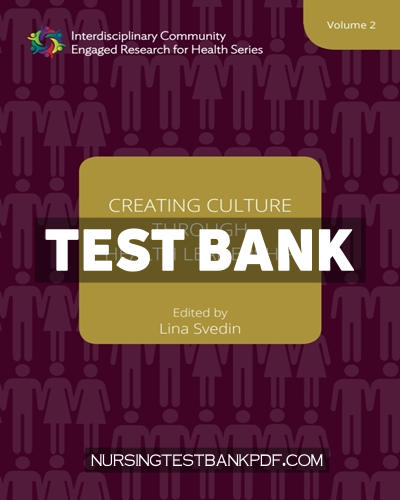 9781947602618-TEST-BANK Test Bank for Creating Culture through Health Leadership by Svedin